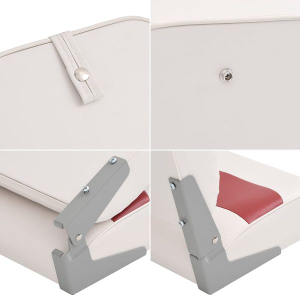 Сгъваеми седалки за лодка от 4 части, висока облегалка