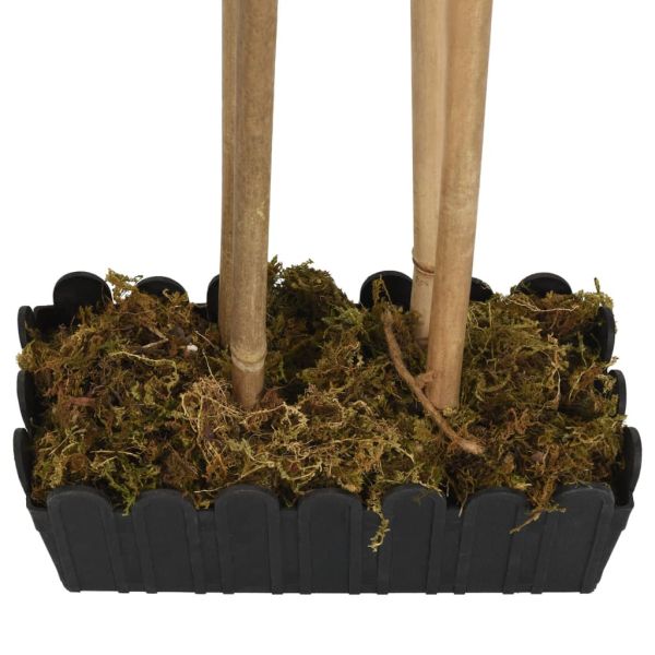 Изкуствено бамбуково дърво 988 листа 150 см зелено