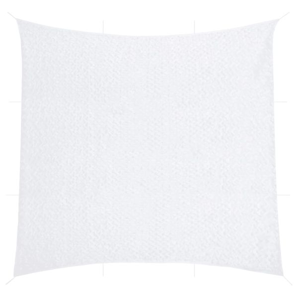 Камуфлажна мрежа с чанта за съхранение, 614x581 см, бял