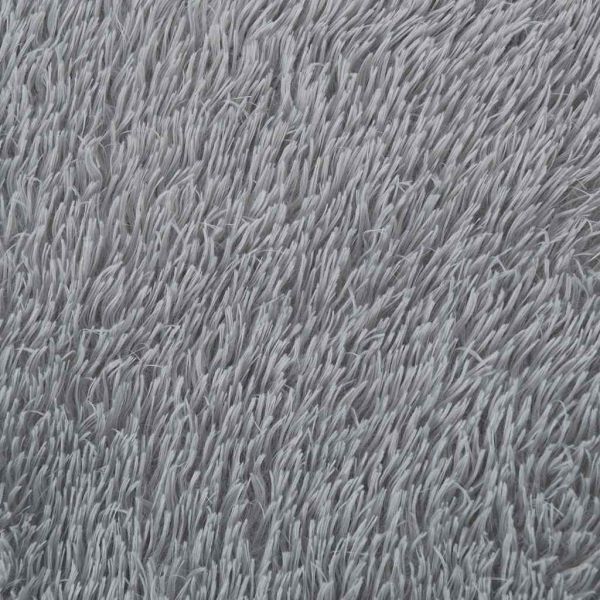 Шаги килим с дълъг косъм, NAVARRA, светлосив, 80x150 см