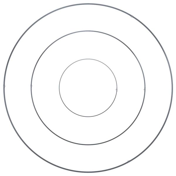 Градинска саксия Антрацит 90 x 90 x 20 см