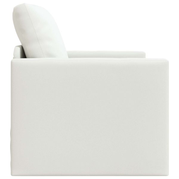 Диван легло 60cm Бяло Изкуствена