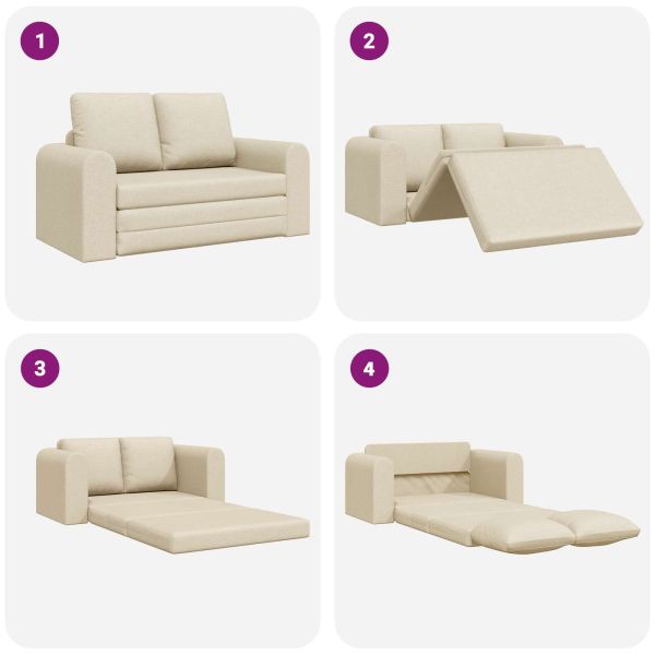 Диван легло 60cm Крем текстил