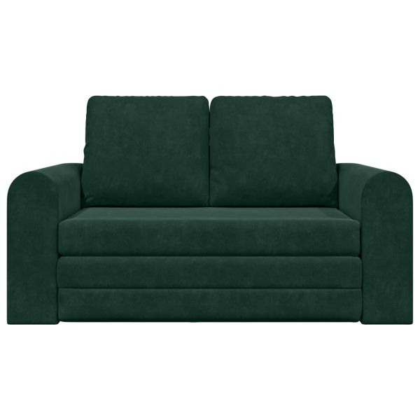 Диван легло 60cm Тъмен зелен Кадифе