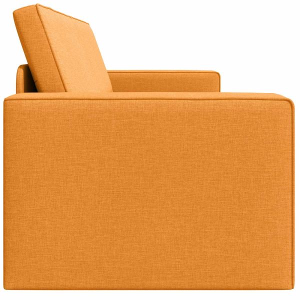 Диван легло 200cm Тъмен жълт текстил