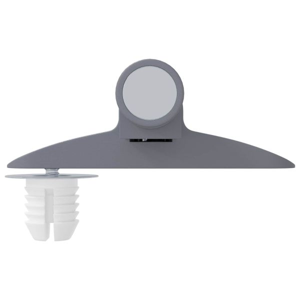 Мек близак 12 pcs Сив 125 x 47 x 15 мм ПП