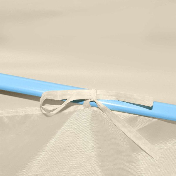 Парти шатър Крем 200 x 200 x 315 см Оксфордска тъкан