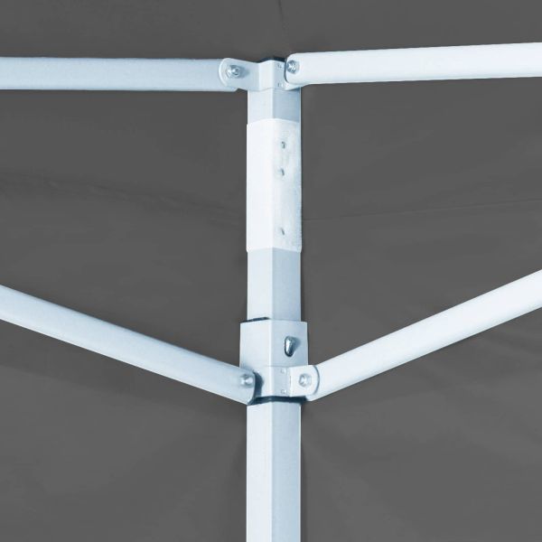 Парти шатър Антрацит 200 x 200 x 315 см Оксфордска тъкан