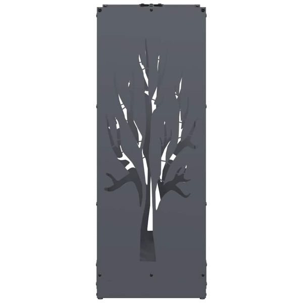 Стойка за дърва, 40x30x80 см, студеновалцувана стомана