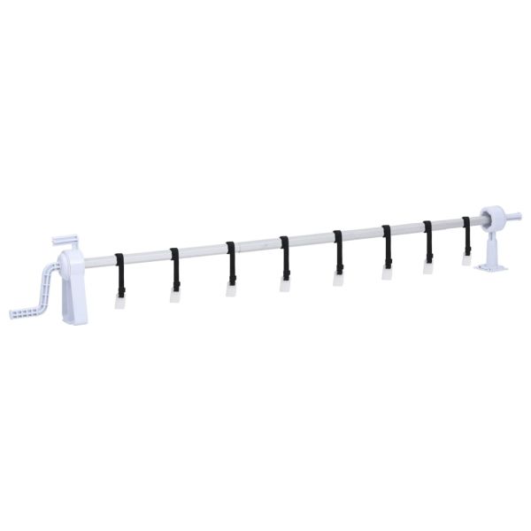 Ролка за покривало на басейн с пластмасова основа