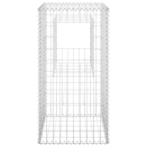 Габионна кошница стълб, 50x50x100 cм, желязо