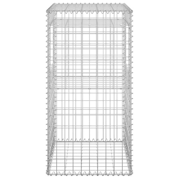 Габионна кошница стълб, 50x50x100 cм, желязо