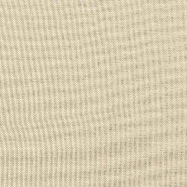 Легло с пружинирана основа с матрак Крем 200 x 200 cm текстил