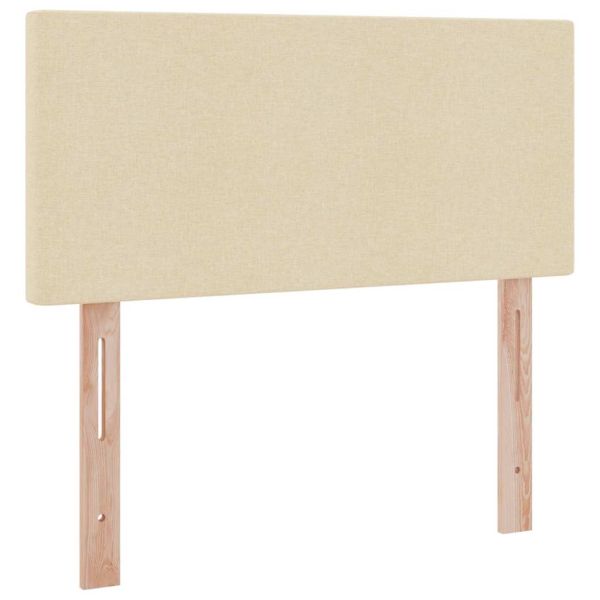 Легло с място за съхранение и матрак Кремав 100 x 200 cm