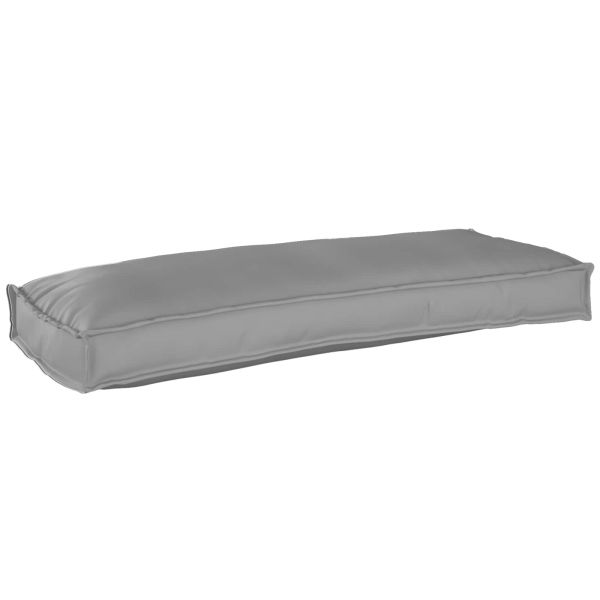 Възглавница Сив 100 x 40 x 8 см Оксфордска тъкан