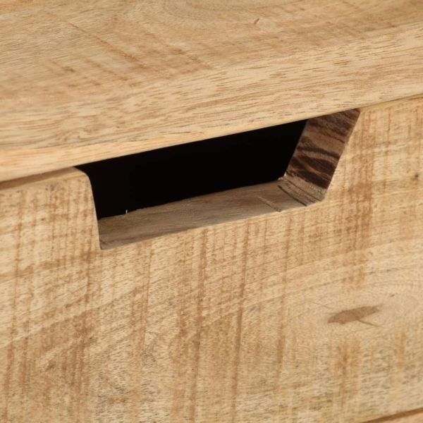 Бюро, 100x45x90 см, грубо мангово дърво масив