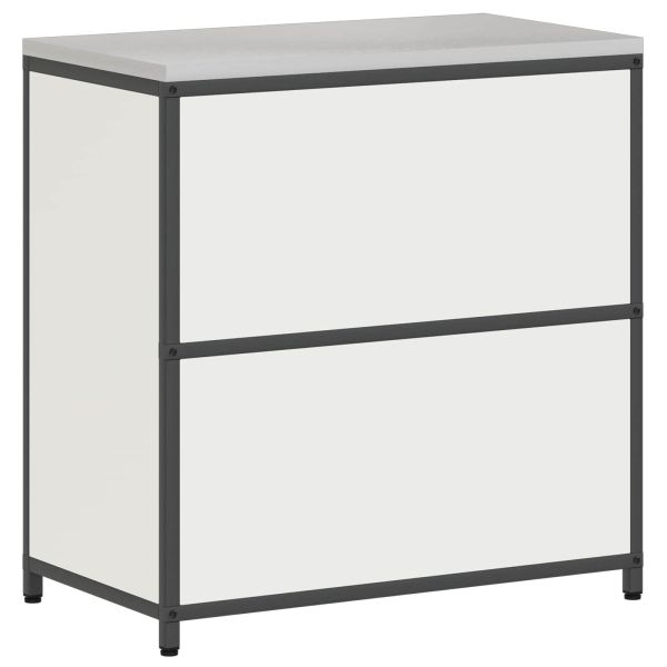 Съхранение в кухнята с рафт Бяло 60 x 50 x 92 см Стомана