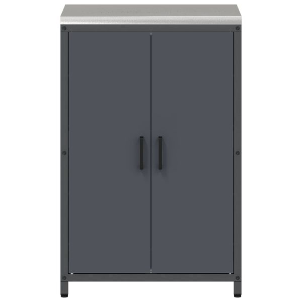 Съхранение в кухнята с рафт Антрацит 60 x 50 x 92 см Стомана