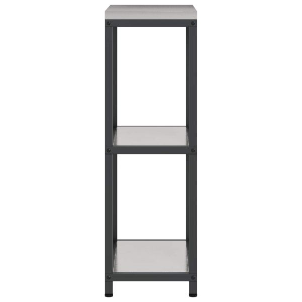 Съхранение в кухнята с рафт Сребрист 60 x 50 x 92 см Стомана