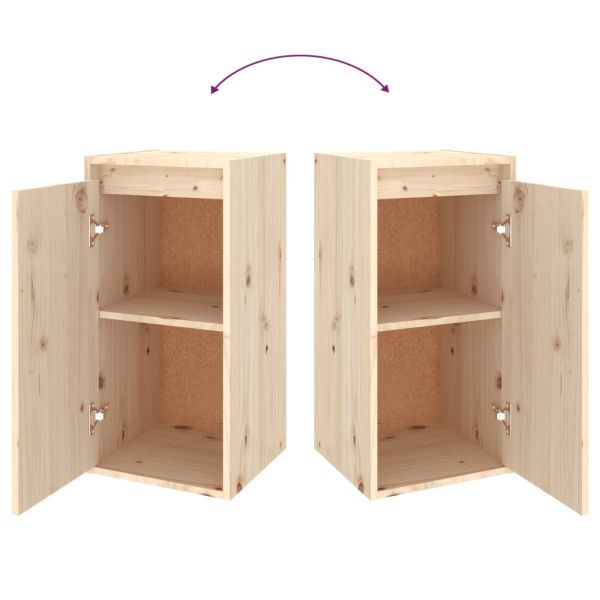 ТВ шкафове, 4 бр, бор масив