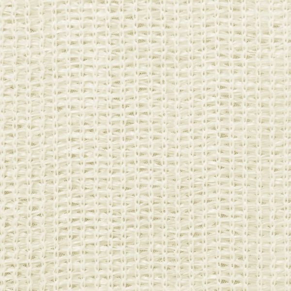 Балконски параван, кремав, 75x400 см, HDPE