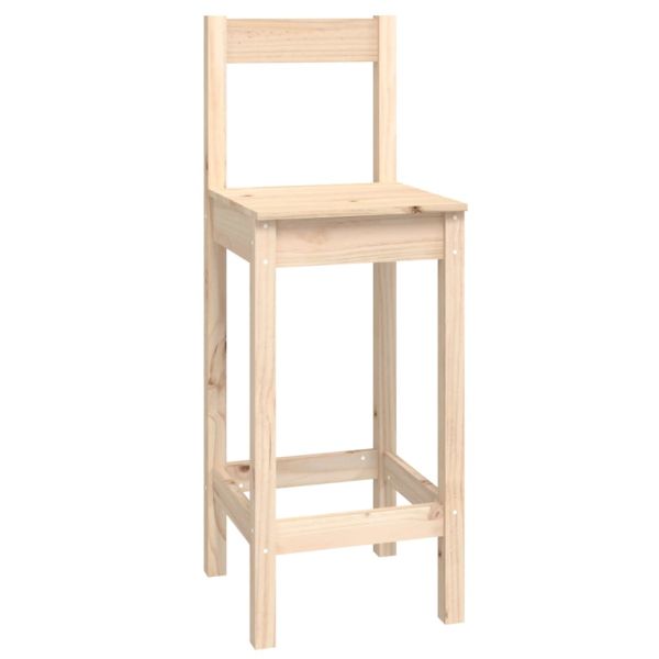 Бар комплект от 9 части, масивна борова дървесина