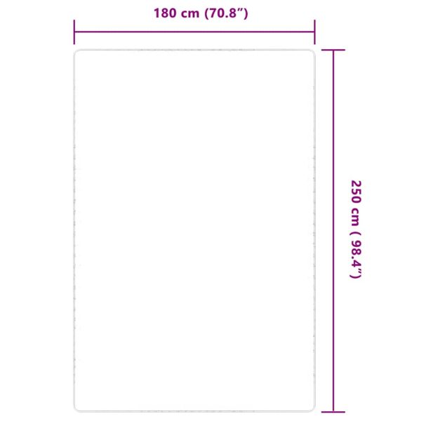 Килим от юта с латексова подложка 180x250 см