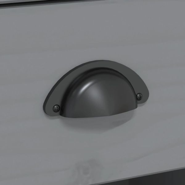 Сайдборд BODO, сив, 115,5x44x80 см, бор масив