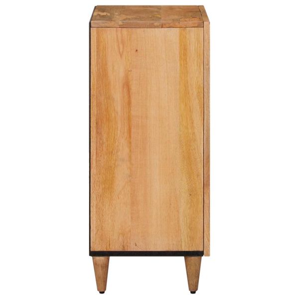 Служебен шкаф Естествен 60 x 33,5 x 75 см Солидно мангово дърво