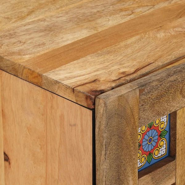 Окачен шкаф за баня със съхранение Естествен 38 x 33,5 x 48 см