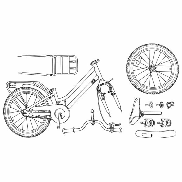 Детски Велосипед 18 инча за 5-7 години Светло зелено