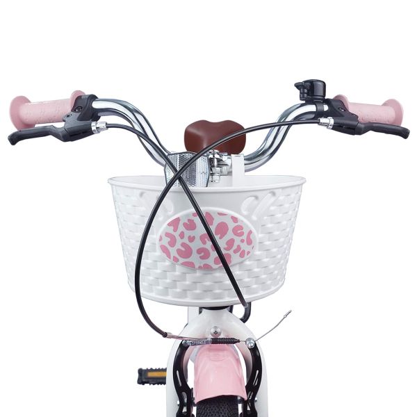 Детски Велосипед 18 инча за 5-7 години Светло розово