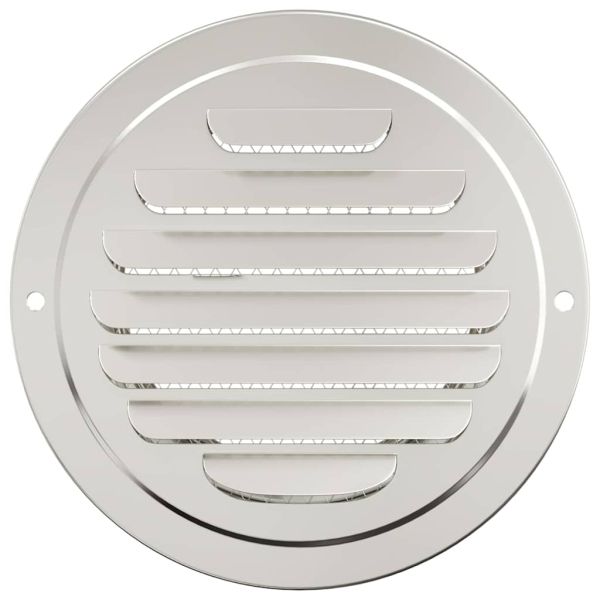 Предпазители за въздушна вентилация 4 pcs Сребрист 100 mm