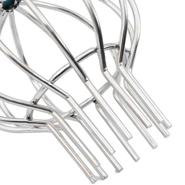 Защита за листа на улука 2 pcs Сребрист 75 мм