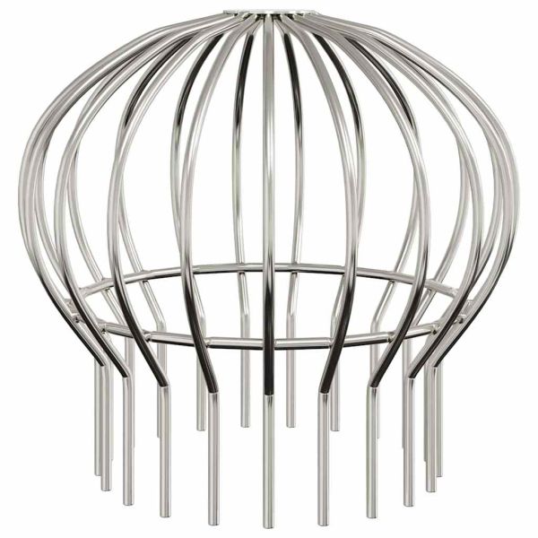 Защита за листа на улука 8 pcs Сребрист 160 mm