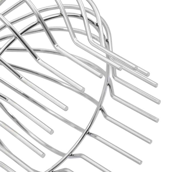 Защита за листа на улука 8 pcs Сребрист 160 mm