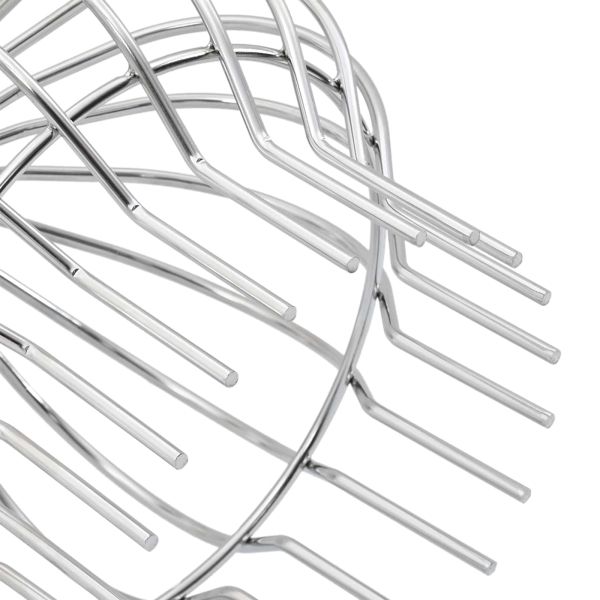 Защита за листа на улука 8 pcs Сребрист 200 mm