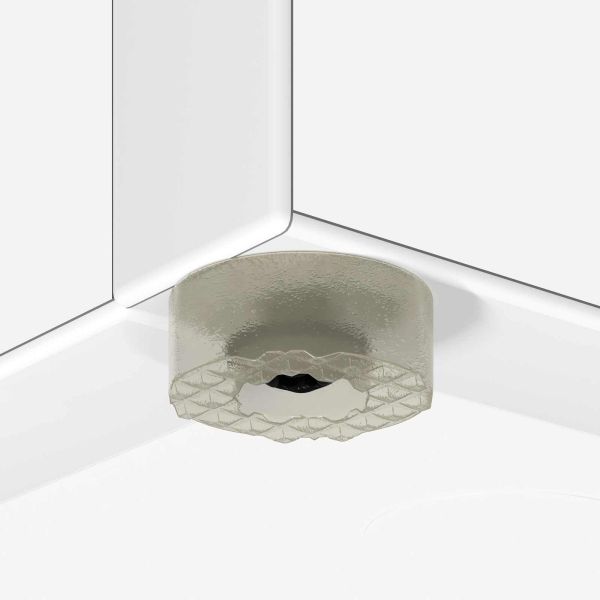 Стойка за чадър Бяло 25 x 24,5 x 64 см Инженерно дърво