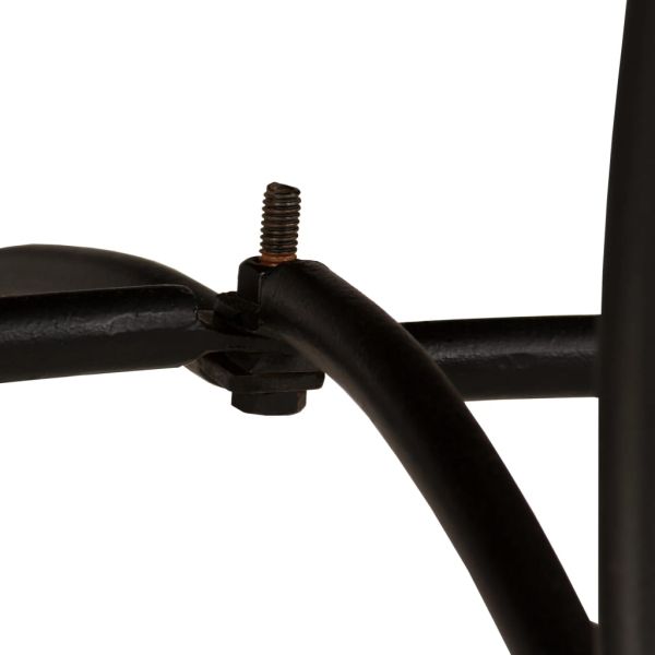 Трапезна маса, акациево дърво с меден финиш, 120x76 см