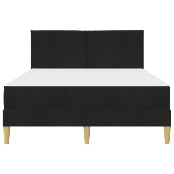 Рамка за легло Черен 120 x 190 cm Полиестер