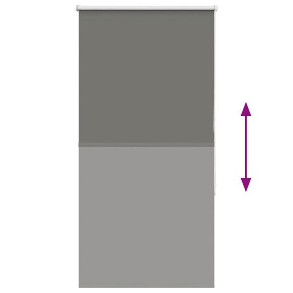 Ролетна щора Blackout Сив 75x175 cm Ширина на плата 70,7 cm