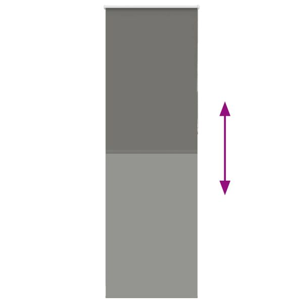 Ролетна щора Blackout Сив 75x230 cm Ширина на плата 70,7 cm