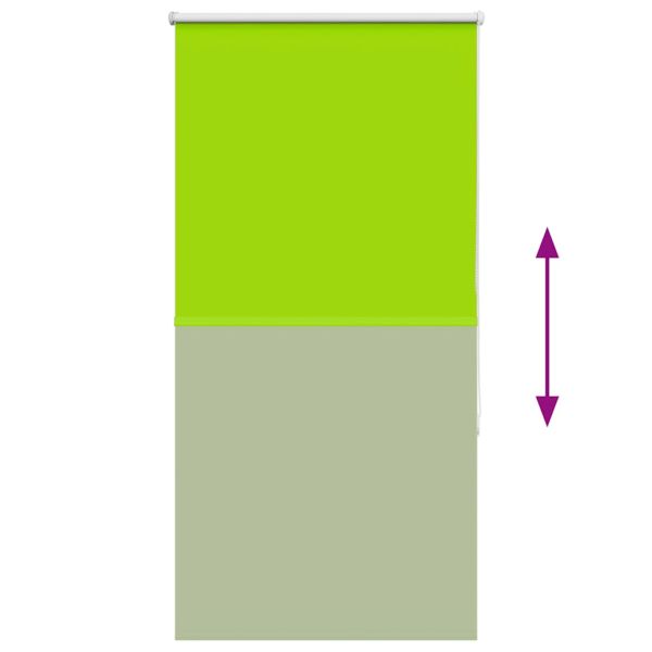 Ролетна щора Blackout Зелени листа 70x150 см ширина на тъканта