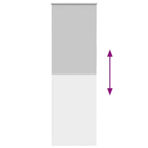 Ролкова щора Blackout Светло сиво 70x210 cm Ширина на плата