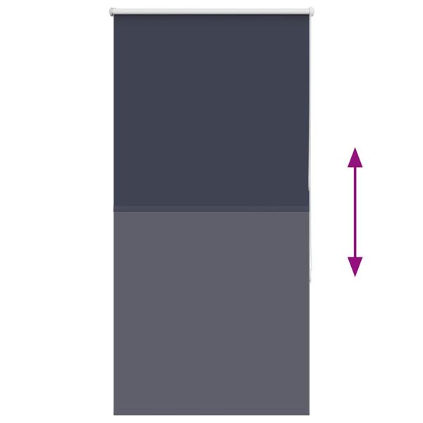 Ролкова щора Blackout морски 80x175 см Ширина на плата 75,7 см
