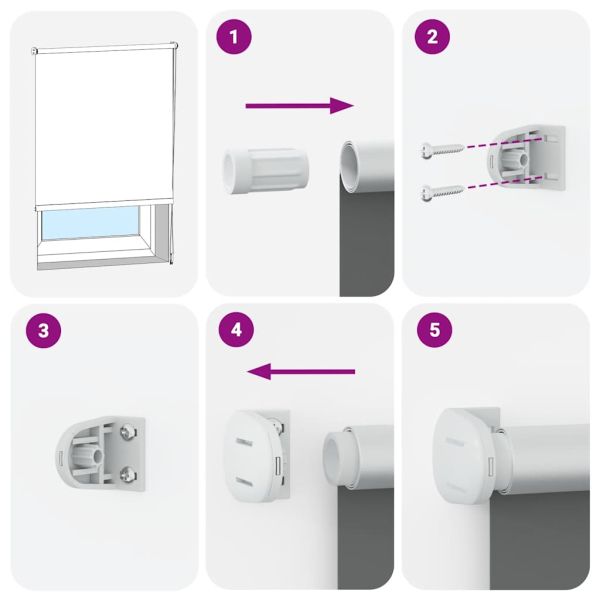 Ролкова щора Blackout морски 100x175 см Ширина на плата 95,7 см