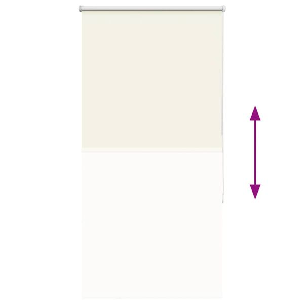 Ролкова щора белезникав 80x130 см Ширина на плата 75,7 см
