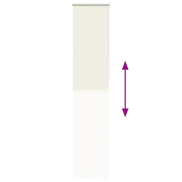 Ролкова щора белезникав 40x210 см Ширина на плата 35,7 см