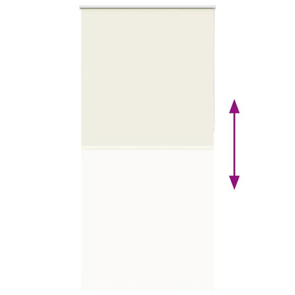 Ролкова щора белезникав 100x230 см Ширина на плата 95,7 см