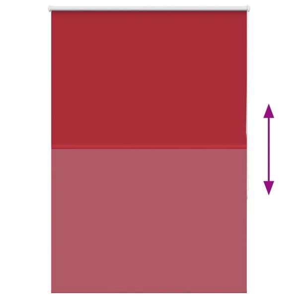 Ролетна щора Blackout червен 95x150 см Ширина на плата 90,7 см